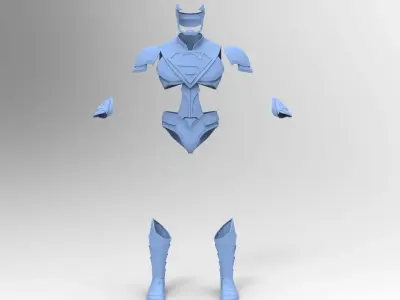 Superman Injustice 2 3D model