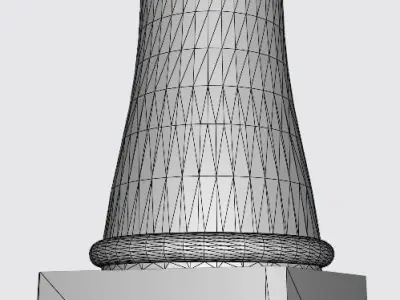 Classical column 3D Model Free low-poly 3D model