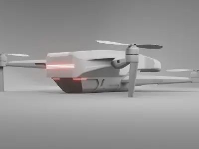 DJI Drone Modelling 3D model
