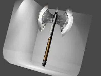 axe 3d model 3D model