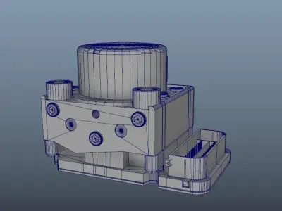electronic part 1 3D model