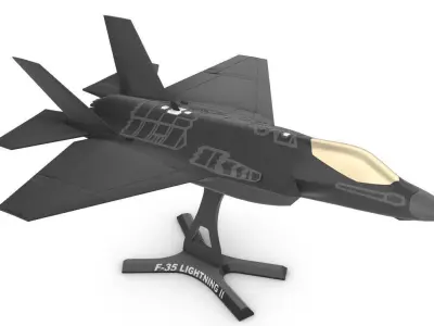 F-35 Lightning II 3D print model