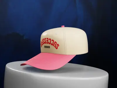 Baseball Cap Trucker 3D model