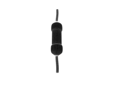Resistors v1 002 Low-poly 3D model