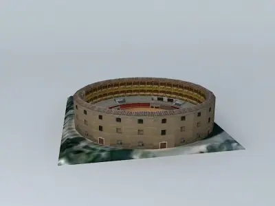 Bullring - Aranjuez 3D model