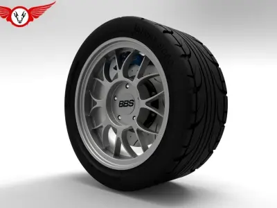 BBS Wheel Free 3D model