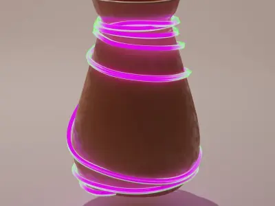 Magic Vase Free 3D model
