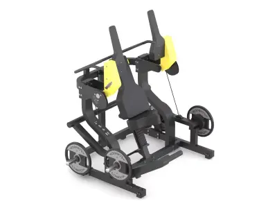 Technogym Plate Loaded Pure Pullover 3D model