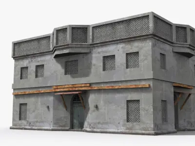 Arab x25 Low-poly 3D model