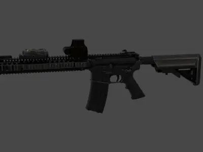 Weapon M4 3D model
