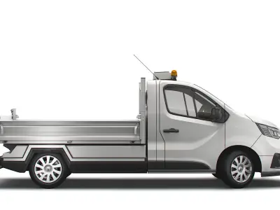 Renault Trafic Tipper 2021 3D model