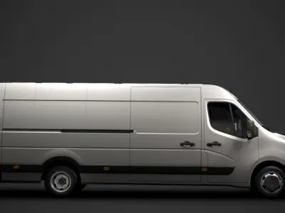 Renault Master L4H2 Van 2020 3D model