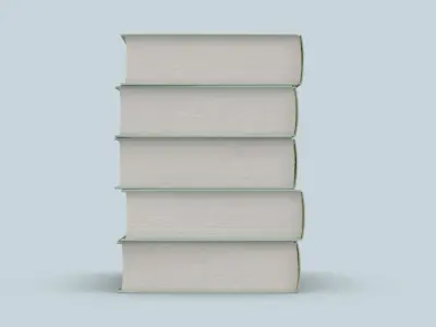 Law Books 3D model