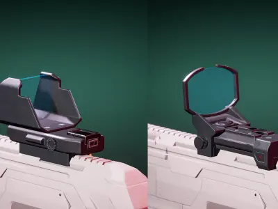 Collimator Sights Bundle 3D model