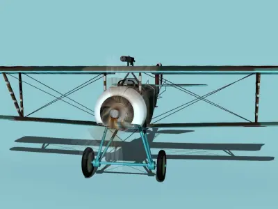 Nieuport 11 VHP V04 3D model