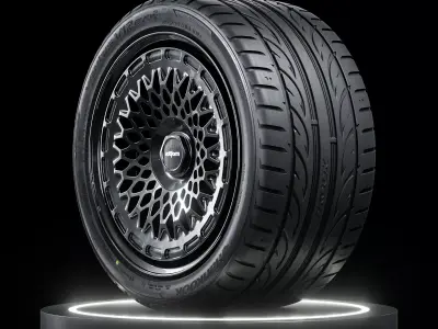 Hankook Ventus V12 EVO2 285 35 ZR18 101Y 3D model