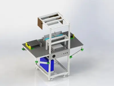 Bar Code Scanning Device 3D model