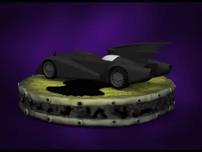 Batimovil 3D print model