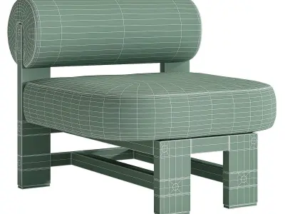 Malta Outdoor Chair 3D model