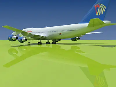 Egypt Air 3D model
