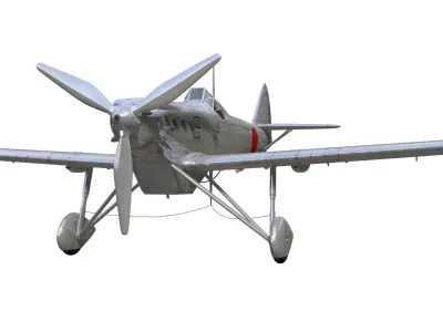 Dewoitine D510J 3D model
