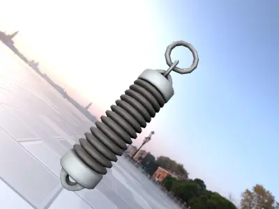 Electricity Poles Insulator 5 - Object 076 Low-poly 3D model