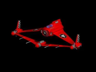 heavenly rover Low-poly 3D model