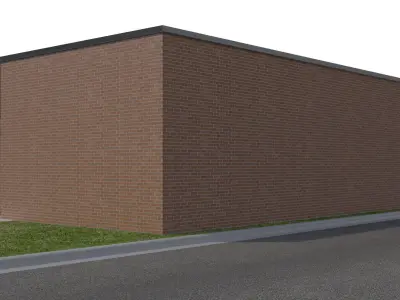 Commercial Building-001 3D model