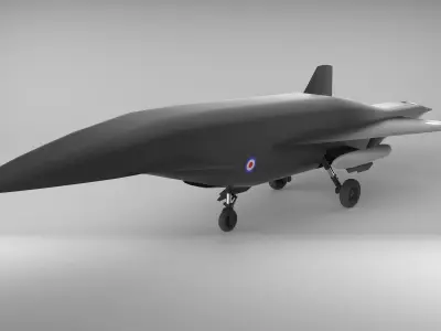 HAWKER SIDDELEY TYPE 1019E2 3D model