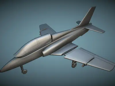 Soko G-4 Super Galeb - 3D Printable Model 3D print model