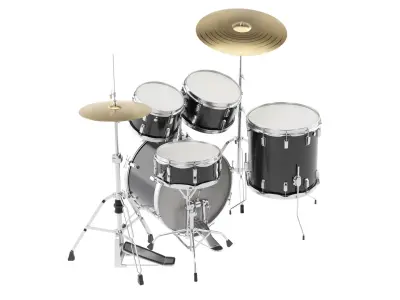 Drum Set 3D model purchase