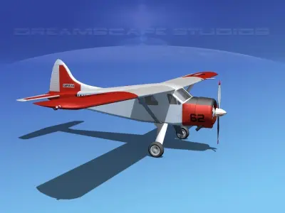 Dehaviland DH-2 Beaver NAVY 3D model