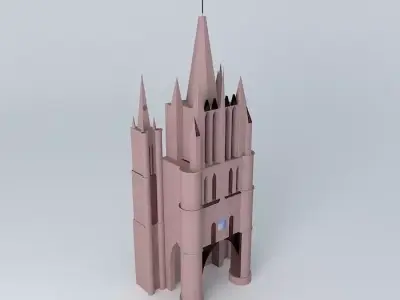 The Sanctuary church 3D model