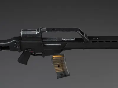Heckler Koch G36 assault rifle 3D model