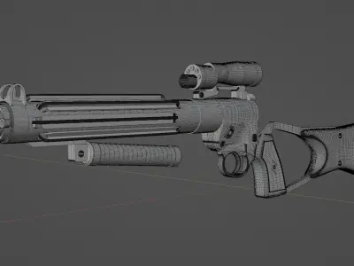 EE-2 Blaster Rifle 3D model