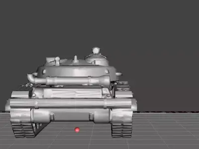 T 64 b v e tank Free 3D print model