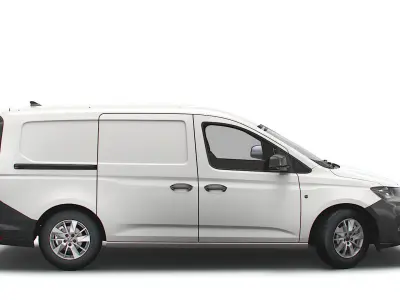 Volkswagen Caddy Commerce Van Maxi 2021 3D model