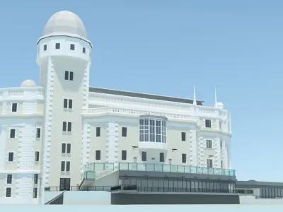 Urania - Vienna Austria 3D model