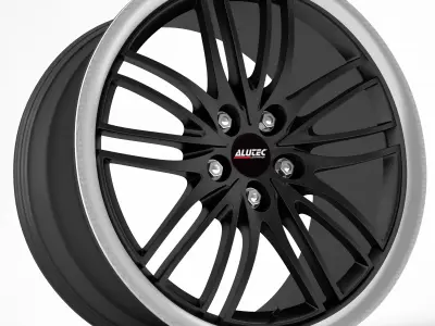 Alutec wheel rims 3D model