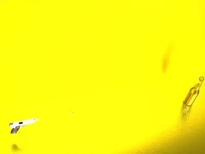 THE SHOOT beer bottle on wall 3D model