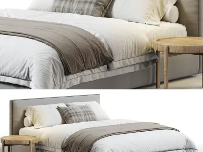 Alberta Laguna Bed 3D model