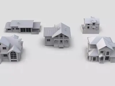 Building House 3D model