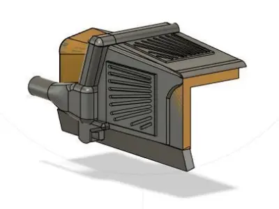 NH90 HELICOPTER AIR FILTER RIGHT AND LEFT VERSION 2 3D print model