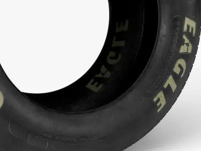 Goodyear Billboard Tire 3D model
