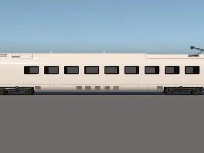 Generic Train 3D model