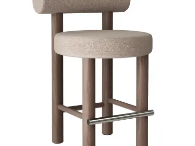 Noom Counter Chair Gropius CS2 Free 3D model