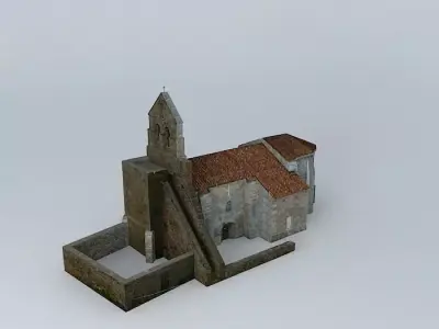 Romanian Church of Santa Maria de Retortillo Free 3D model