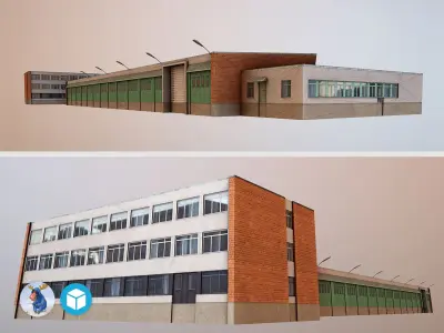 Storage3 LHBP Low-poly 3D model