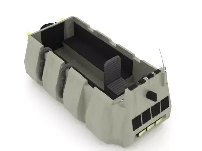 Echo Base Rebel Personnel Carrier 1-6 scale Hottoys 3D print model