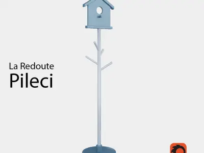 Colgador vertical Free 3D model